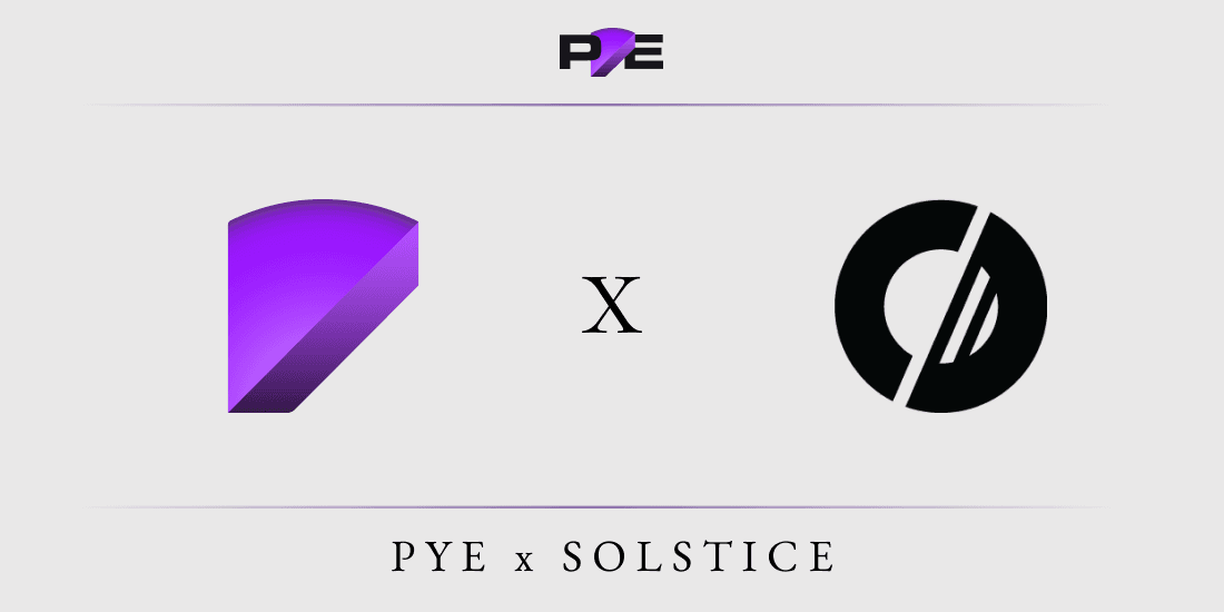 Solstice Joins Pye as a Validator Partner