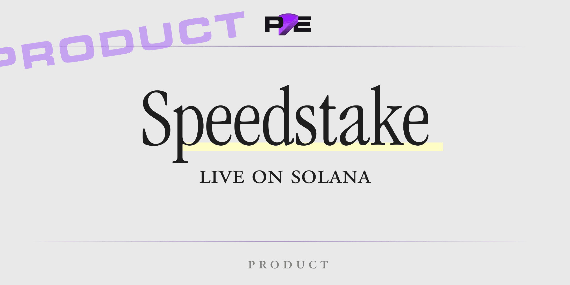 Speedstake: Staking Rewards at Solana Speed